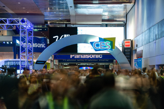 CES 전시장 전경. <출처=CES 2022 홈페이지>
